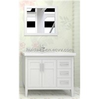 MDF & wood bathroom vanity cabinet