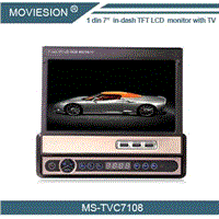 MOVIESION MS-TVC7108 indash car monitor and TV