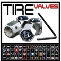 Metal BMW Tire Valve Cap Wrench Key Chain