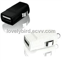 Mini USB car charger for ipad and iphone
