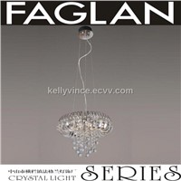 Modern Crystal Stainless Pendent Lamp