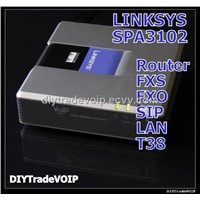 NEW Unlocked Linksys SPA3102 Voice Gateway Router Adapter