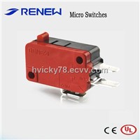 Pin Plunger Type Micro Switch (UL/CE certificates)