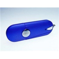 Plastic Blue USB Flash Drives