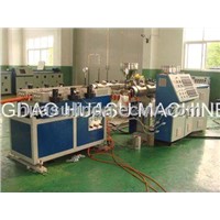 SBG400 HDPE Double Wall Corrugated Pipe Production Line