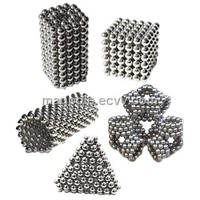 Sintered NdFeB magnetic balls buckyballs Nickel golden silver black color magnets neocube sphere