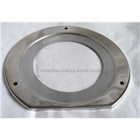 Stianless Steel flange for pressure gauges and thermometers