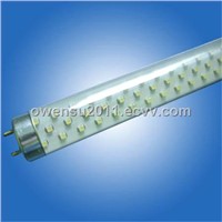 Warm white or pure white T8 9W 600mm 144pcs 3528 tube light with AC85-265v and frosty PC cover