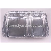Take Away Instant Disposable Aluminum Foil Container Tray for Food(LA-F031)