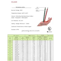 Teflon wireUL1643