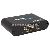 VGA to HDMI Converter, + 3.5mm Audio