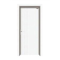White Painted MDF Interior Wooden Door