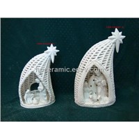 Woven Porcelain Religious Crafts