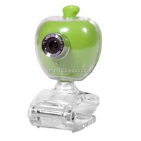 apple shaped pc camera
