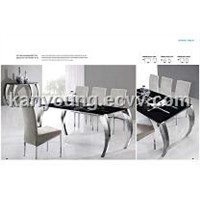 dining table6210B;  dining chair4203