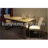 Dining Table 6219, Dining Chair 4231
