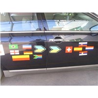 flexible magnetic outdoor sticker for car