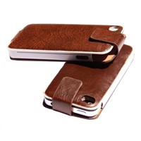 for iPhone 4 Portable Backup Battery Leather Case