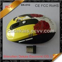 Full Color Pattern Printing Wireless Mouse