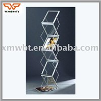 metal display shelf