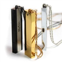 metal necklace usb flash drive ,cuty design