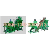 peanut cleaning and shelling machine