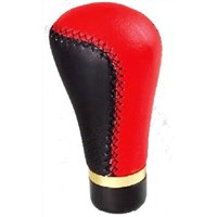 Red and Black Rubber Shift Knob
