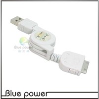 retractable USB  data cable  for iphone 3