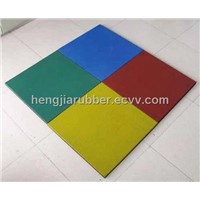 rubber floor tiles pavers