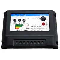 solar light controller for dual loads output