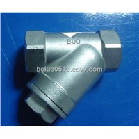 Stainless Steel Y Strainer Valve