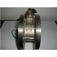 stainless steel butterfly ball valve