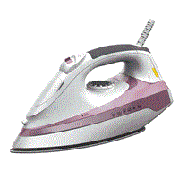 Multi-Function Steam Iron with anti-calc, anti-drip, auto cut off function