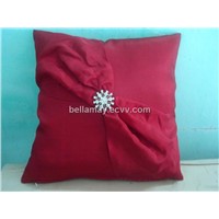 Square Cushion Cover in Plain Silk