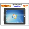 Nice Thin 9.7 inch Capacitive Windows 7 Panel PC 16G SSD Camera  WiFi Bluetooth Embedded 3G option