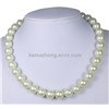 Simple Style Shinning Glass Pearl Necklace