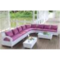 Resin wicker sofa set RALI-114