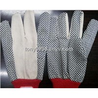 Canvas Dotted Glove