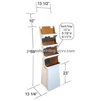 Cardboard display;corrugated display;display rack