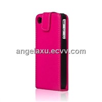 Leather case for iPhone 4G and other models of mobile phone, Top-grade of  cowhide material.