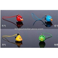 Moblie phone charm angry small birds