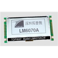 160X64 Graphic LCD Display Cog Type LCD Module (LM6070A)