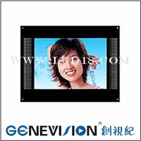 17"lcd ad player for wall building