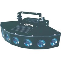 1W LED Seven-Hole Lamps Single Control Mode/Dmx512/Sound Active/Auto Mode