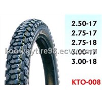 2.75-18 Motorcycle Cross Country Tyres and Inner Tubes