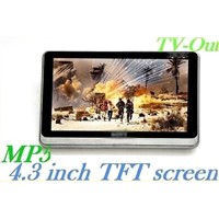 4.3&amp;quot; Full Touch Screen Super Slim MP5 Player 8GB