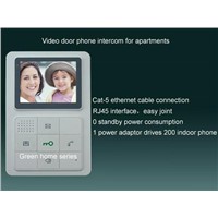 4&amp;quot; color TFT vido door phone for apartment system HI-09CS