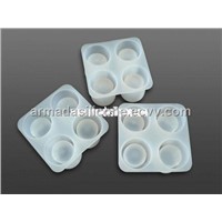4 Cups Silicone Ice Mould