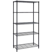 5-Tier Wire Shelving Power Coating