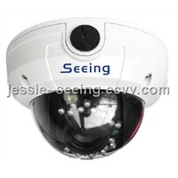 650TVL Vandalproof 3-Axis IR Dome Camera